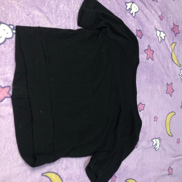 Ruffled Black Business Casual Blouse - Picture 2 of 5